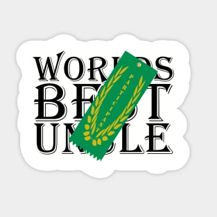 Worlds Best Uncle (Participant) Sticker